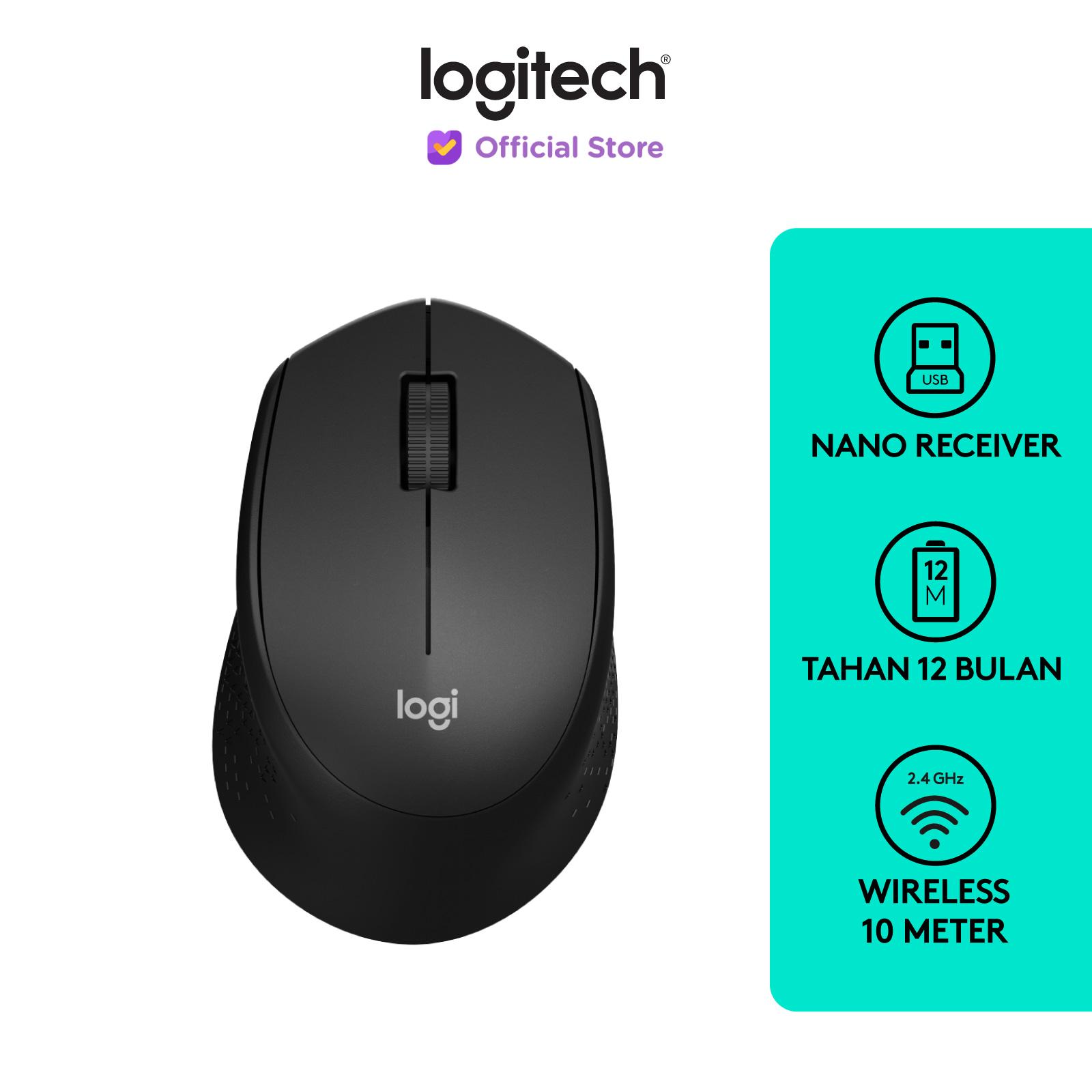 Exclusive Tokopedia - Logitech M275 Wireless Mouse - Graphite