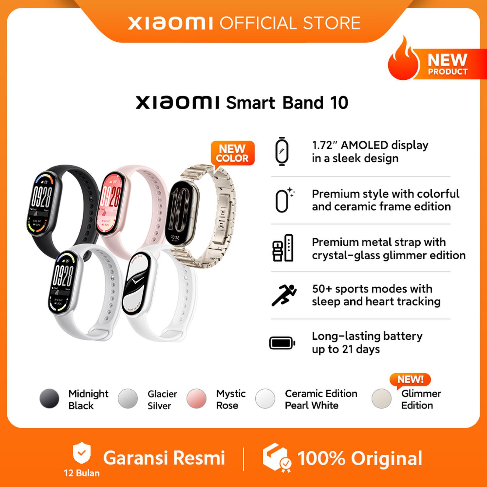 Xiaomi Smart Band 10 / 1.72" AMOLED display