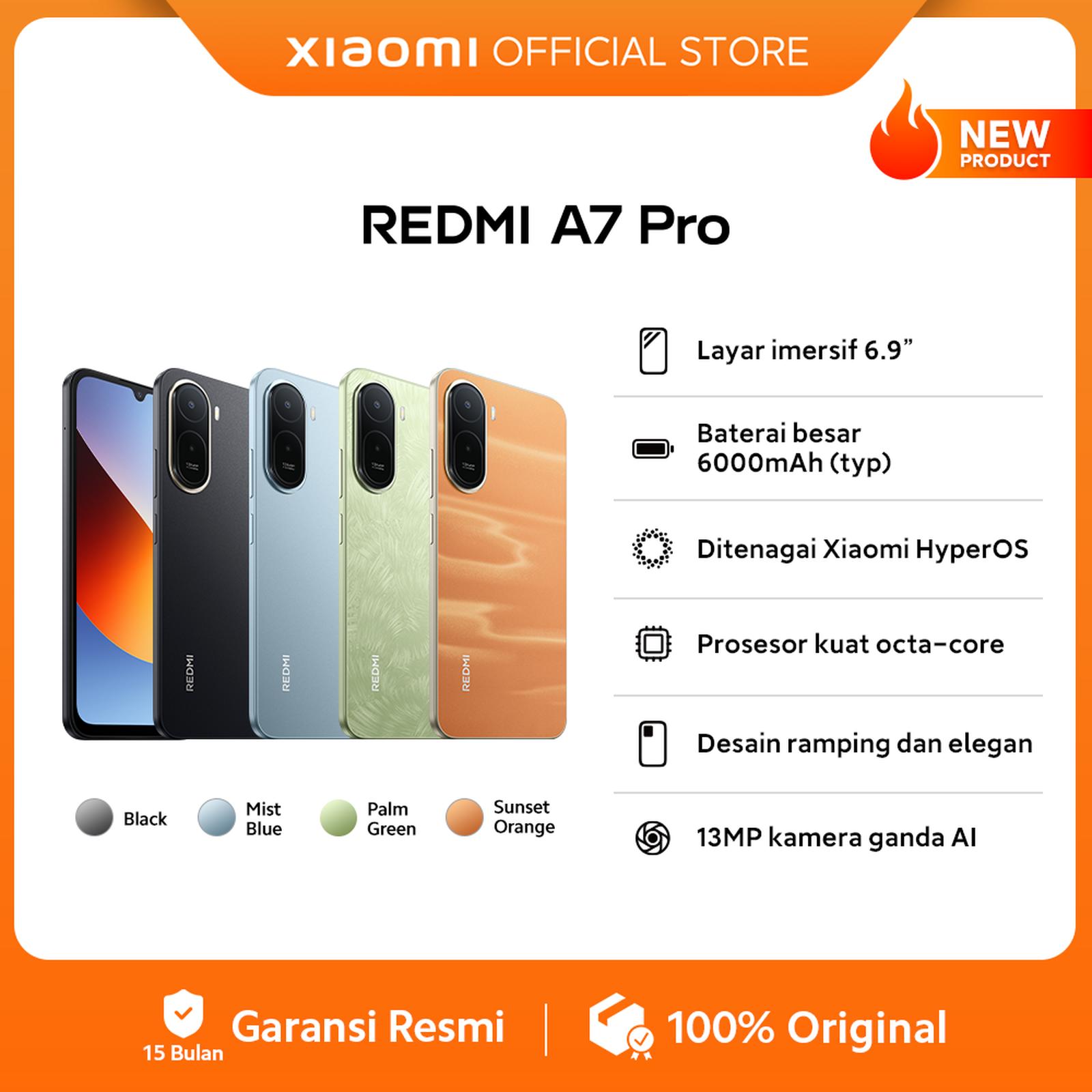 Xiaomi Redmi A7 Pro (4+64 GB) (4+128 GB) / Layar imersif 6.9 inch